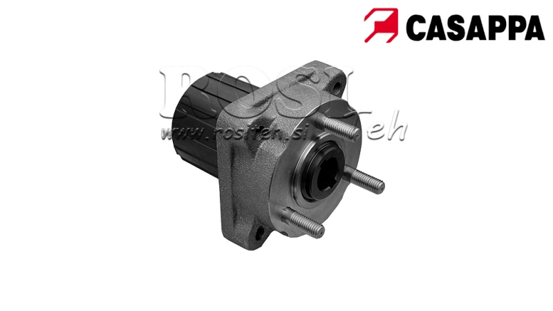 P.T.O. ADAPTER TIL GJERNE JERN PUMPE ASAE HUN - 3 BOLTE