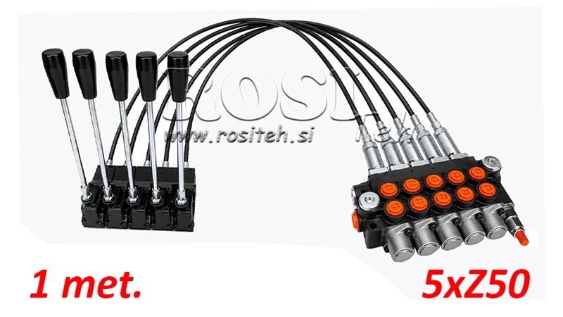 KIT 5xZ80 + JOYSTICK 1 POSITION L1000