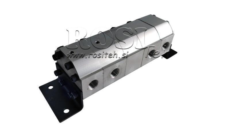 HYDRAULISK GEARKASSE PUMPE FLOW 4/1 (6.4-13.2lit - max.240bar) 3.1cc/SEG
