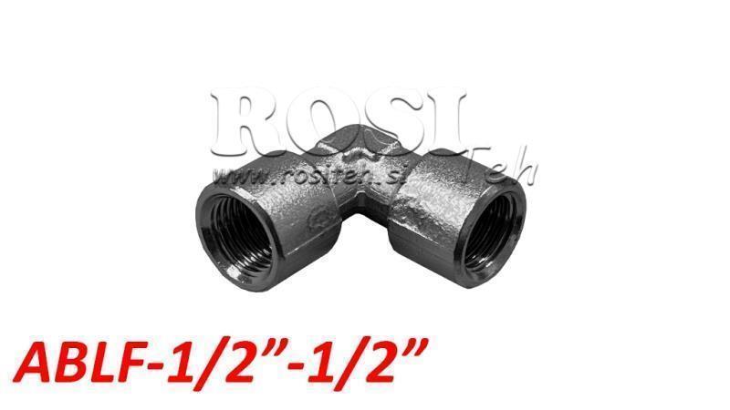 PNEUMATISK KLASSISK VINKELFORBINDELSE ABLF-012-012