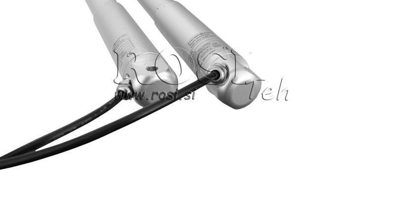 ELEKTRISK CYLINDER 12V 150kg-5mm/sec SLAG 500mm