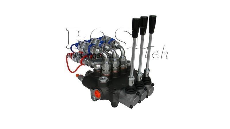 HYD. VENTIL 3xP80 UDVIKLING