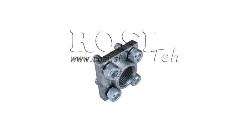 RØRFORBINDELSE 3/8 - FLAD FLANGE fi 30