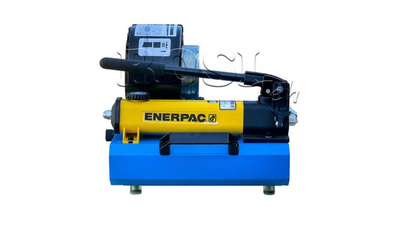 14077-PRESSE PORTABLE PM16-8J (100 Tonnes) AVEC MÂCHOIRES