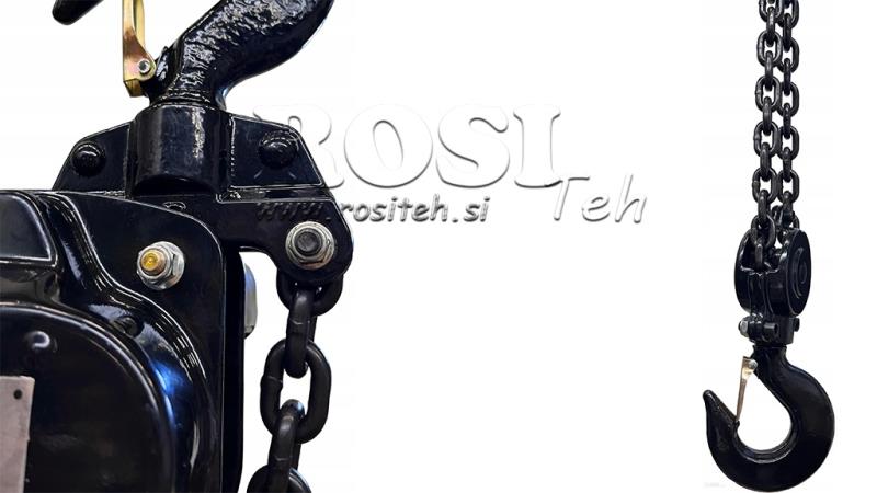 KÆDEHEJS - VINSJ 3Ton x 3m