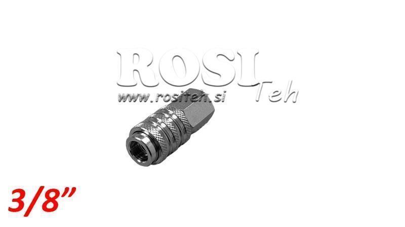 PNEUMATISCHER SCHNELLVERBINDER WEIBLICH INNENGEWINDE G038 - DN7.2