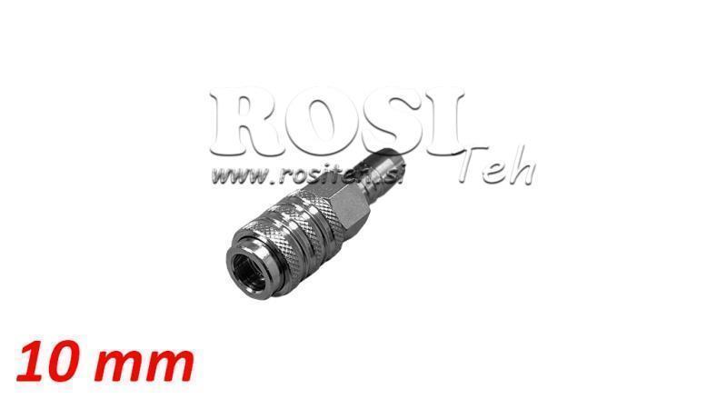 PNEUMATISK HURTIGKOBLING HUN GRAN 10mm - DN7.2