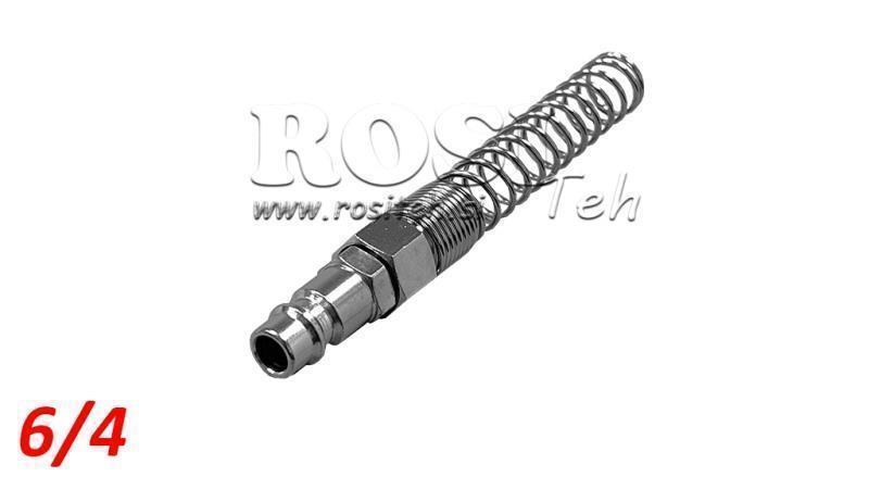 PNEVMATSKA HITRA SPOJKA MOŠKA VZMET 6/4 - DN7,2