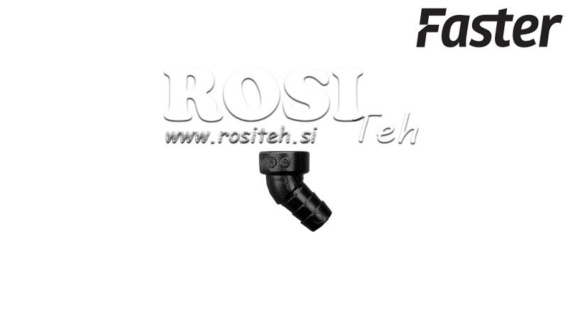 45° ROHRVERBINDUNG FÜR ÖLFANGBEHÄLTER TARV