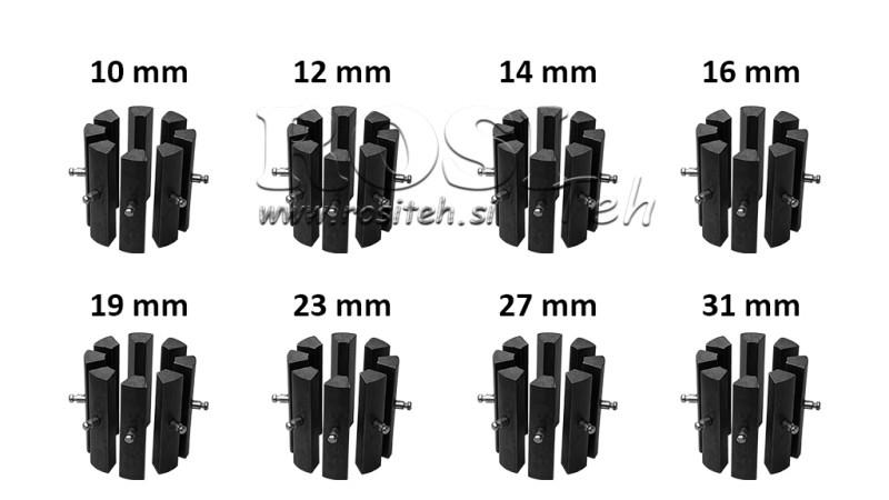 14077-PRESSE PORTABLE PM16-8J (100 Tonnes) AVEC MÂCHOIRES