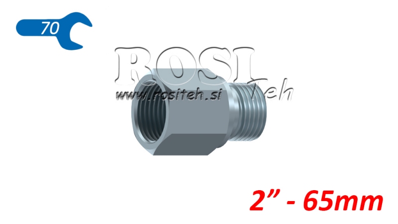 HYDRAULIKADAPTER MÄNNLICH-WEIBLICH 2