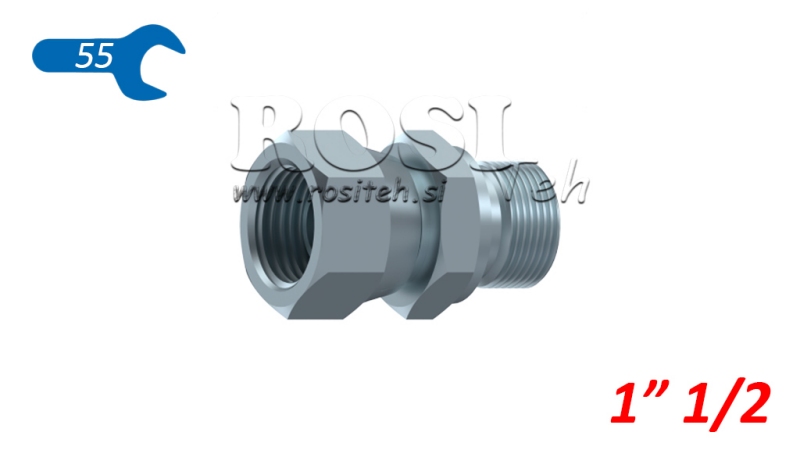 HYDRAULISCHE DOPPELSCHRAUBE- DREHENDE MUTTER 1