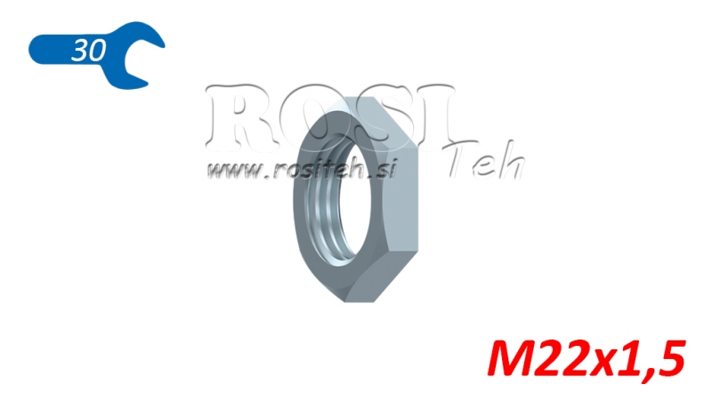 ÉCROU DE CLOISON M22X1,5