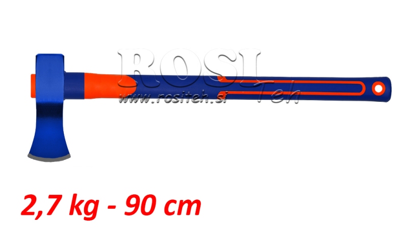 HOLZSPALTER AXT MIT CARBONSTIEL - A621 2,7 kg - 90 cm