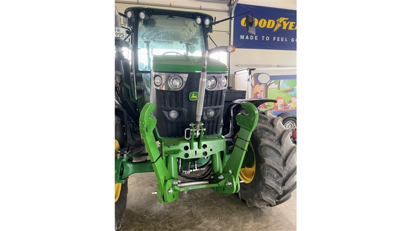 UNIVERSALE FRONTHYDRAULIK CAT. 2 FÜR TRAKTOR 1500 KG - GRÜN (RAL 6001)