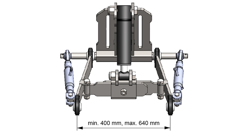 UNIVERSALE FRONTHYDRAULIK CAT. 1 - ECO FÜR TRAKTOR