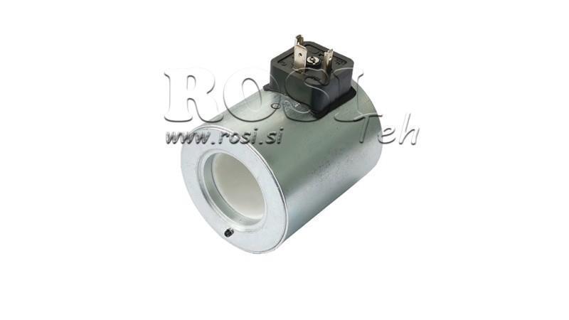 ELEKTROMAGNETISCHE SPULE 230V AC FÜR CETOP-VENTIL 5 - fi 31.4mm-75mm 37W