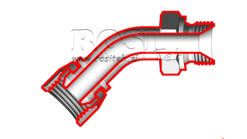 HYDRAULISK FORBINDELSE FITTING NZ