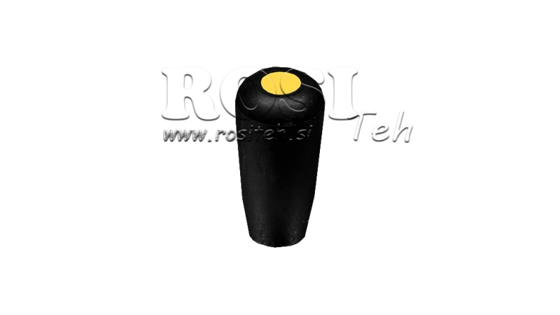 POIGNÉE DE MARQUAGE POUR LEVER DE CONTRÔLE DE VANNE FI8MM - JAUNE