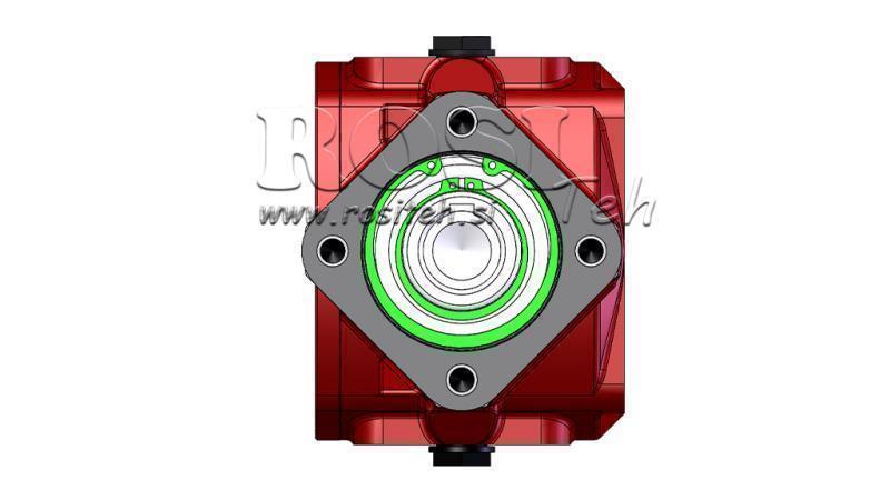 ÜBERSETZUNGSGETRIEBE - REDUKTOR RT90EC FÜR HYDROMOTOR MP/MR/MS verhältnis 3,1:1