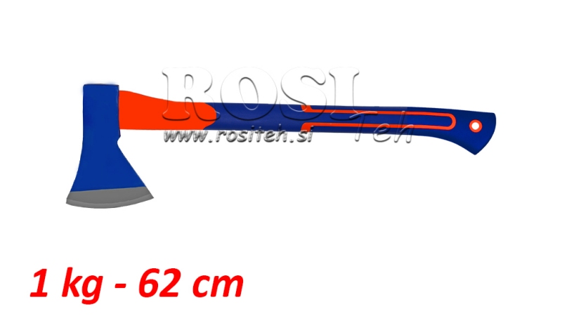 AXT MIT CARBONSTIEL - 1 kg - 62 cm