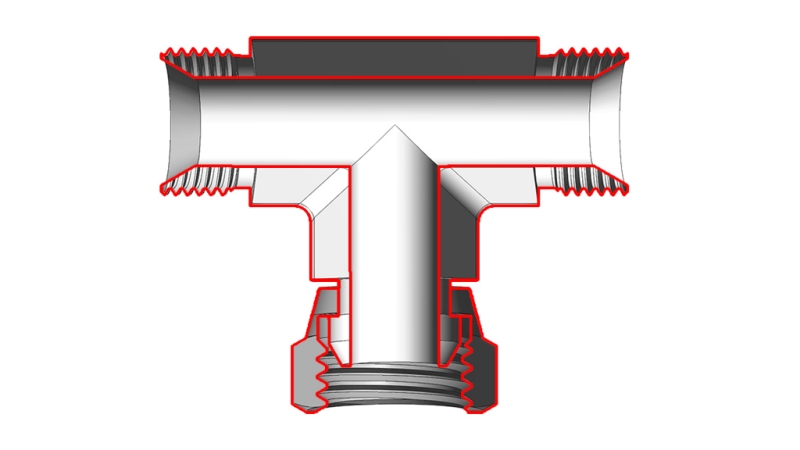 HYDRAULISK FORBINDELSE FITTING NZ