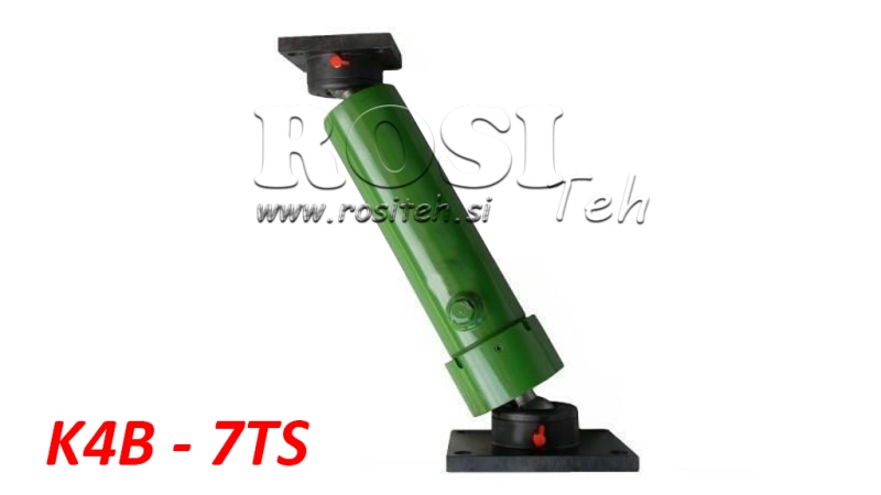 TELESKOPCYLINDER 4 TRIN 900MM K4B-7TS