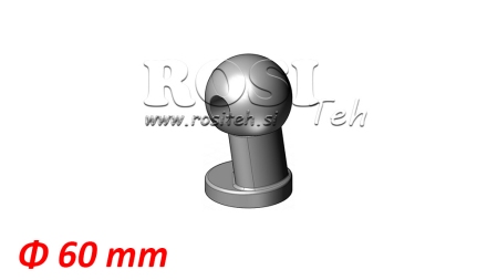 BALL TIPPER CASSIS Φ 60 FRONT