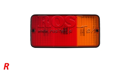 LUMIÈRE RECTANGULAIRE ARRIÈRE 3 POSITIONS