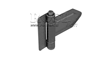 TRIANGULÆR TRAILER SIDE PANEL HENGSEL - STOR