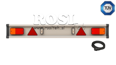 TRAILER BUMPER TÜV MODEL MED LYS 2150MM