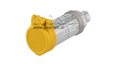 GUL BESKYTTENDE DÆK PVC HUN QUICK COUPLING PUSH PULL