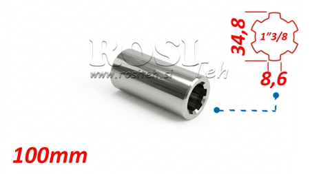 P.T.O. ADAPTER BUSH 1”3/8 L=100