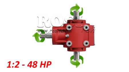 KULMA VAIHTEISTO PTO-R11S 1:2 (48HP-35KW)
