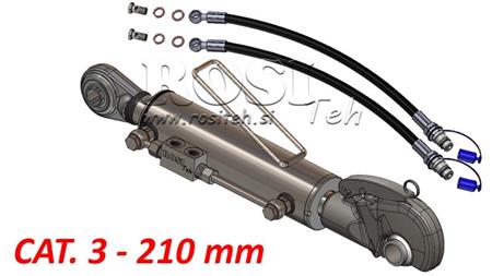 HYDRAULISCHER AUTOMATIK OBERLENKER - CAT. 3 - 80/40-210 (90 - 210 HP)(25,4)