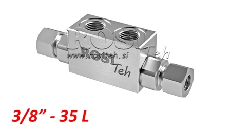 RÜCKSCHLAG/SPERRBLOCK VENTIL VBPDE 3/8