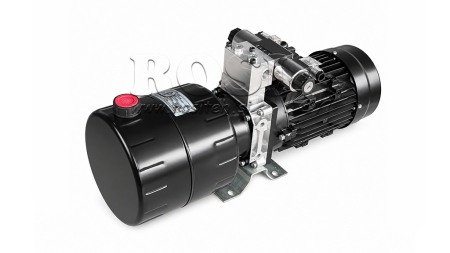MINI HYDRAULIKAGGREGAT 380V AC (1.5 kW) - 5.8 cc - 8.2 lit/min - tank 6 lit