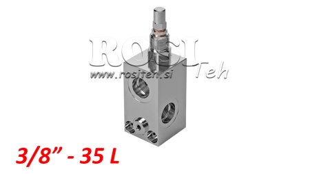 ΡΥΘΜΙΣΤΗΣ ΠΙΕΣΗΣ ΥΔΡΑΥΛΙΚΟΥ VMP 3/8 100-350 BAR - 35LIT