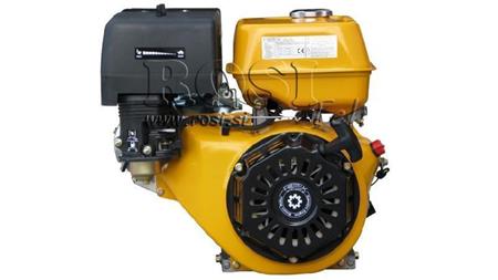 Benzinmotor EG4-420cc-9,6kW-13,1PS-3.600 U/min-H-KW25x88,5-manuelle Start