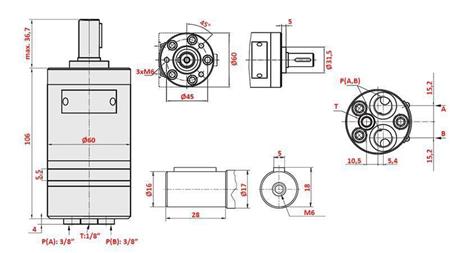 HYDRAULIKMOTOR MM 12.5