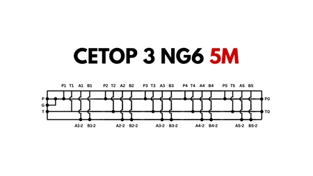 SOCKEL CETOP3 NG6 5M