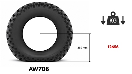 19,0/45-17 ANHÄNGERREIFEN AW708 (14 PR)