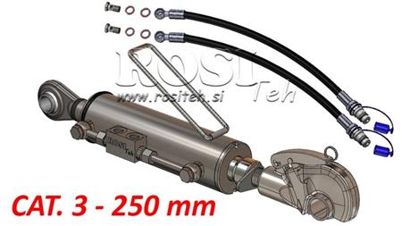 TOPSTANG MED PÅSKRUET FANGKROG AUTOMATIC - CAT. 3 - 80/40-250 (+95 HP) (32,2 mm)