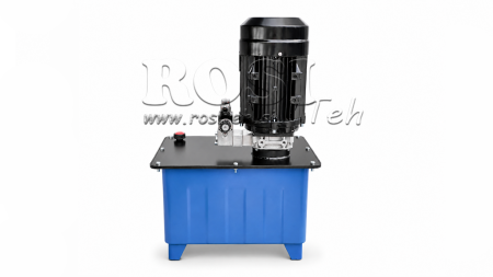 MINI HYDRAULIKAGGREGAT 380V AC (4 kW) - 8 cc - 12 lit/min - TANK 40 lit