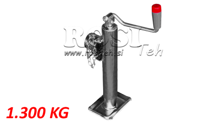 GEWINDE STØTTEBEN MED RØRFORBINDELSE 1300 KG