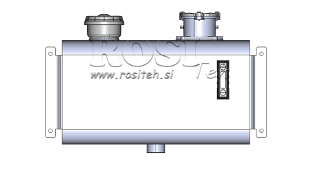 CUVE EN MÉTAL 60 LITRES 310X380X560MM