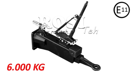 VETOKOUKKU - TRAKTORIN PERÄVAUNUYHTEYS 6,000/1,600KG (E11-sertifikaatti)