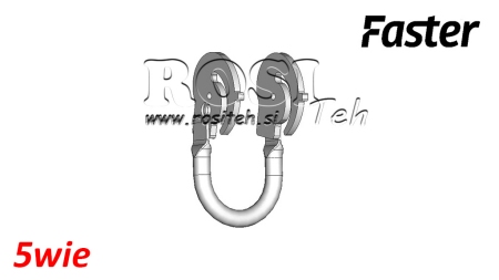 HÅNDTAG TIL MULTI-FASTER 5VEJS FAST DEL