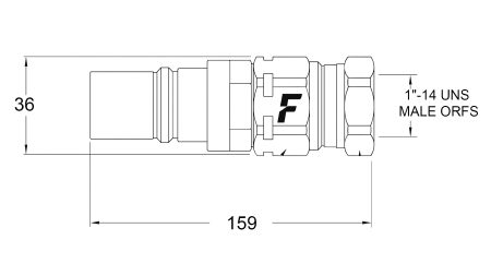 HAN HURTIGKOBLING TIL MULTI-FASTER 9/16 3PLK 3PLV B MOBIL DEL