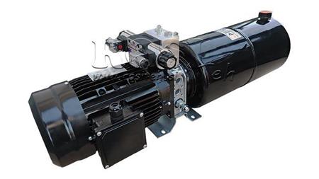 MINI HYDRAULIKAGGREGAT 380V AC (2.2 kW) 120 bar - 8.0 cc - 11.2 lit/min - Tank 12 lit